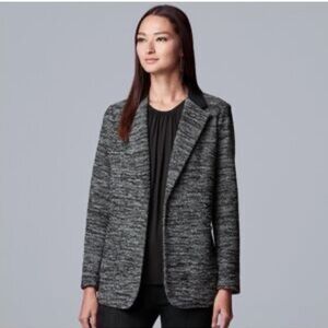 Nine West Heather Gray Blazer